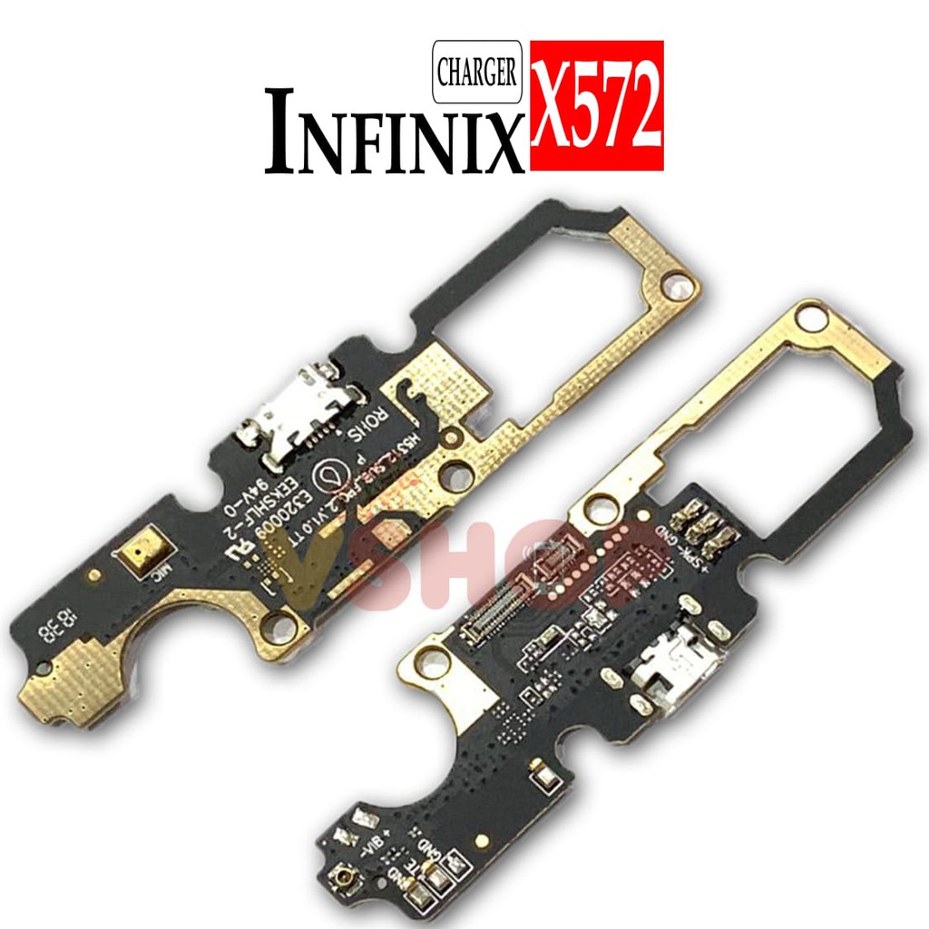 FLEXIBEL KONEKTOR CHARGER CON CAS TC INFINIX X572 - FLEXIBLE MIC INFINIX HOT NOTE 4