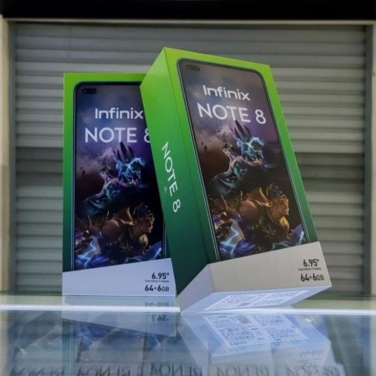 INFINIX NOTE 8 6/64GB 6/128GB NEW GARANSI RESMI TERMURAH