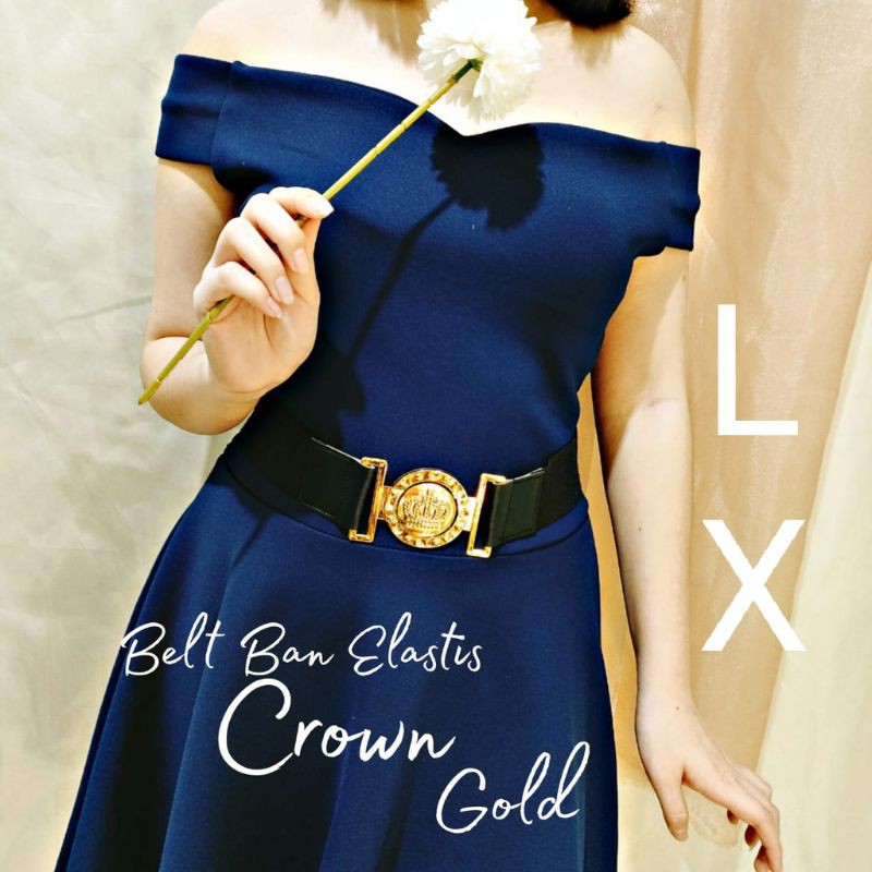 LX  Ban KARET CROWN HABIS RANDOM WARNA