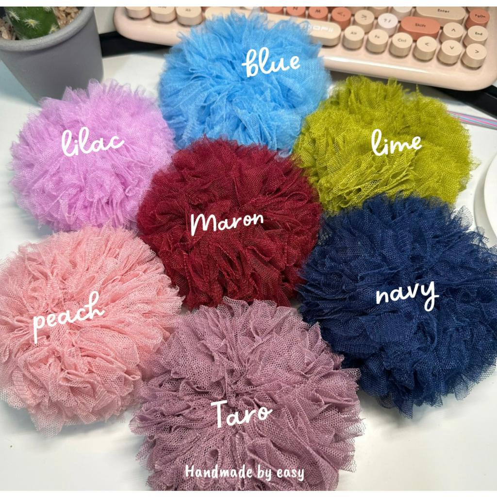 SCRUNCHIE VIRAL / CEPOL HIJAB / IKAT RAMBUT / CEPOLAN / CEPOL HIJAB / BAHAN TULE SOFT