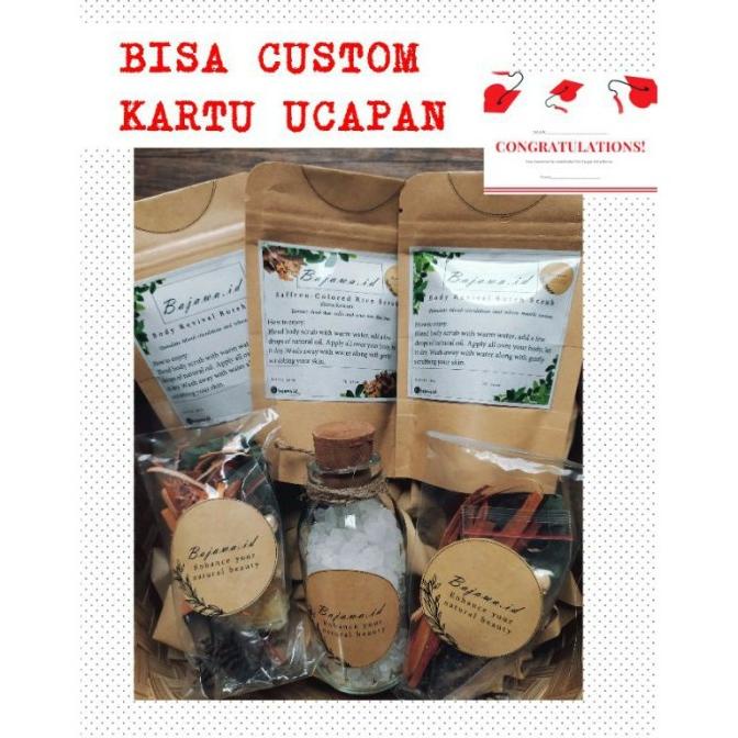 

Premium Product!!! Hampers Gift Box Wisuda Ulang Tahun Pernikahan Kado Custom Lulur - Paling Diminati