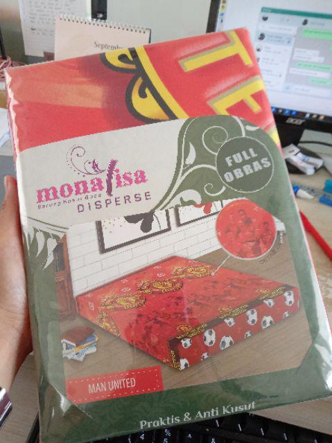 Monalisa  Sarung Kasur Disperse 120x200x15 Motif Bola/remaja