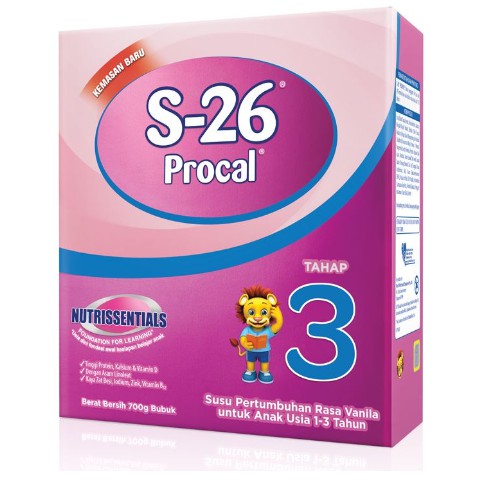 

[COD] S-26 Procal 3 Vanila 700gr MURAH