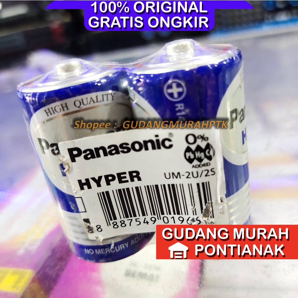 Baterai Kompor Tanam JAM dinding JADUL batrai sedang ukuran C panasonic prima hyper baterai batrai bulat C tanggung