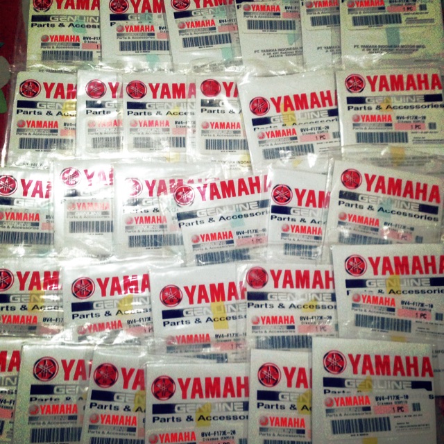 Stiker angka 155 N-max