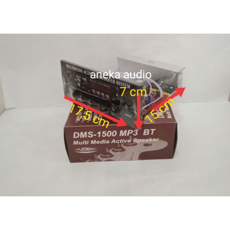 Kit basstube aktif DMS-1500 MP3, BLUETOOTH