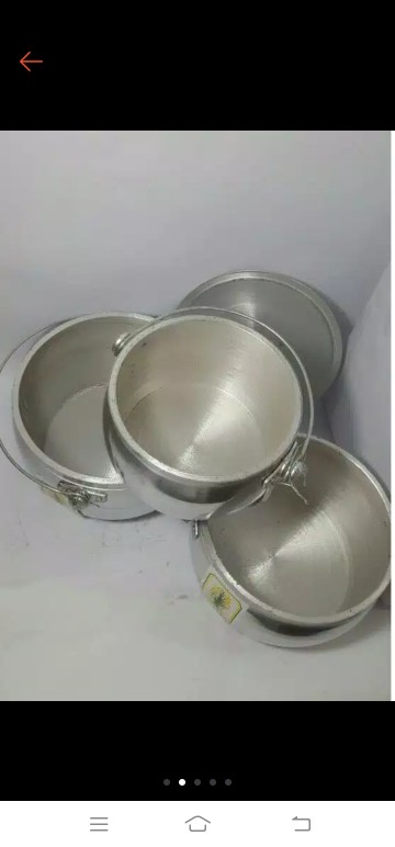 Panci Periuk Kastrol Cor Aluminium Padi 17 20 22cm - Trijasa Houseware