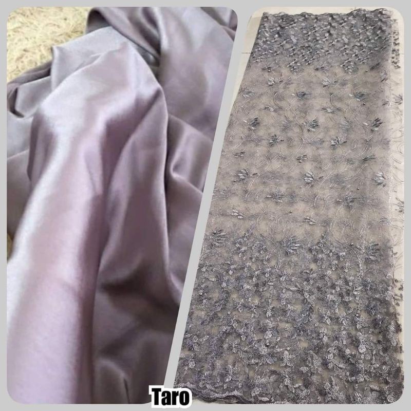 brokat Tile mutiara ,brokat cantik ,bahan brokat