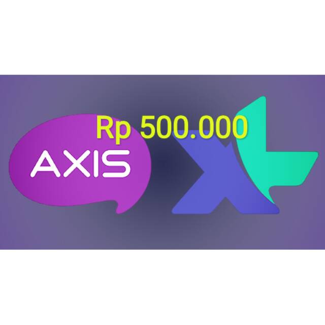 Pulsa Reguler AXIS dan XL Rp 500.000