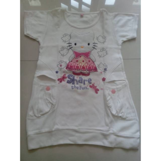 Kaos hello kitty anak
