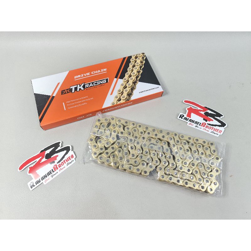 Rantai Rante TK Racing HS 428 130 140 150 428-130 428-140 428-150 Gold