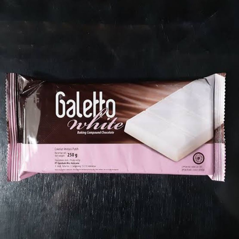 

BSM | TERMURAH Galetto Chocolate White 250gr / Coklat Putih Galetto 250gr | Sayur online