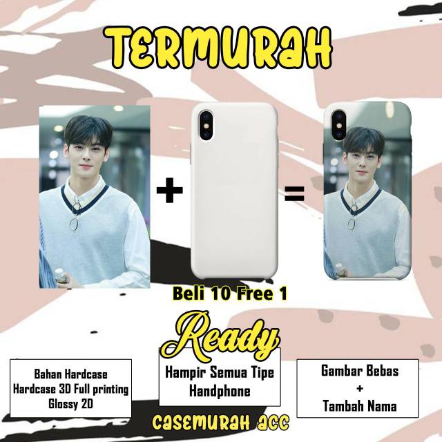 Custom case hardcase 3D / hardcase fullprint 3D | Shopee Indonesia