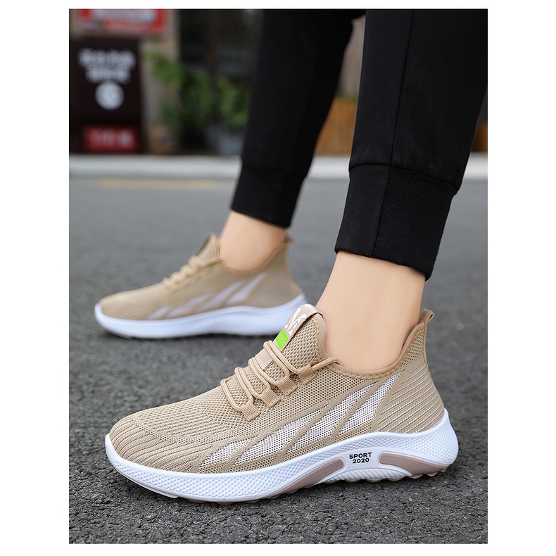 [ PRODUK IMPORT 100% ] Sepatu Sneaker Pria Import Shining Run AK15-1 Running Shoes - Sneaker Kasual Santai