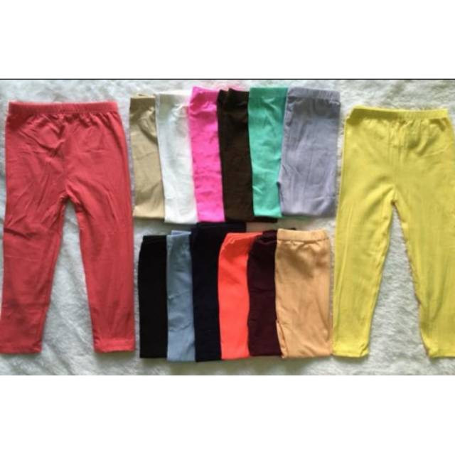 Legging anak Polos 2-3 TAHUN / legging anak murah