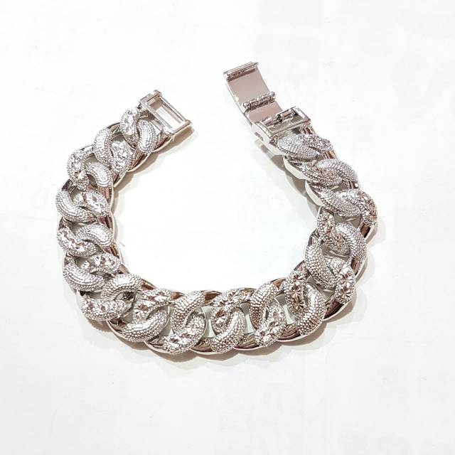 Gelang Rantai Premium kombinasi Gelang Lapis emas  tidak karatan dan anti alergi