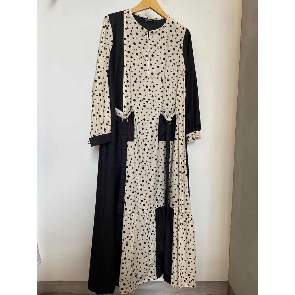 Sadiqa Dress Nomunahijab Gamis Baju Wanita Muslim Butik Premium