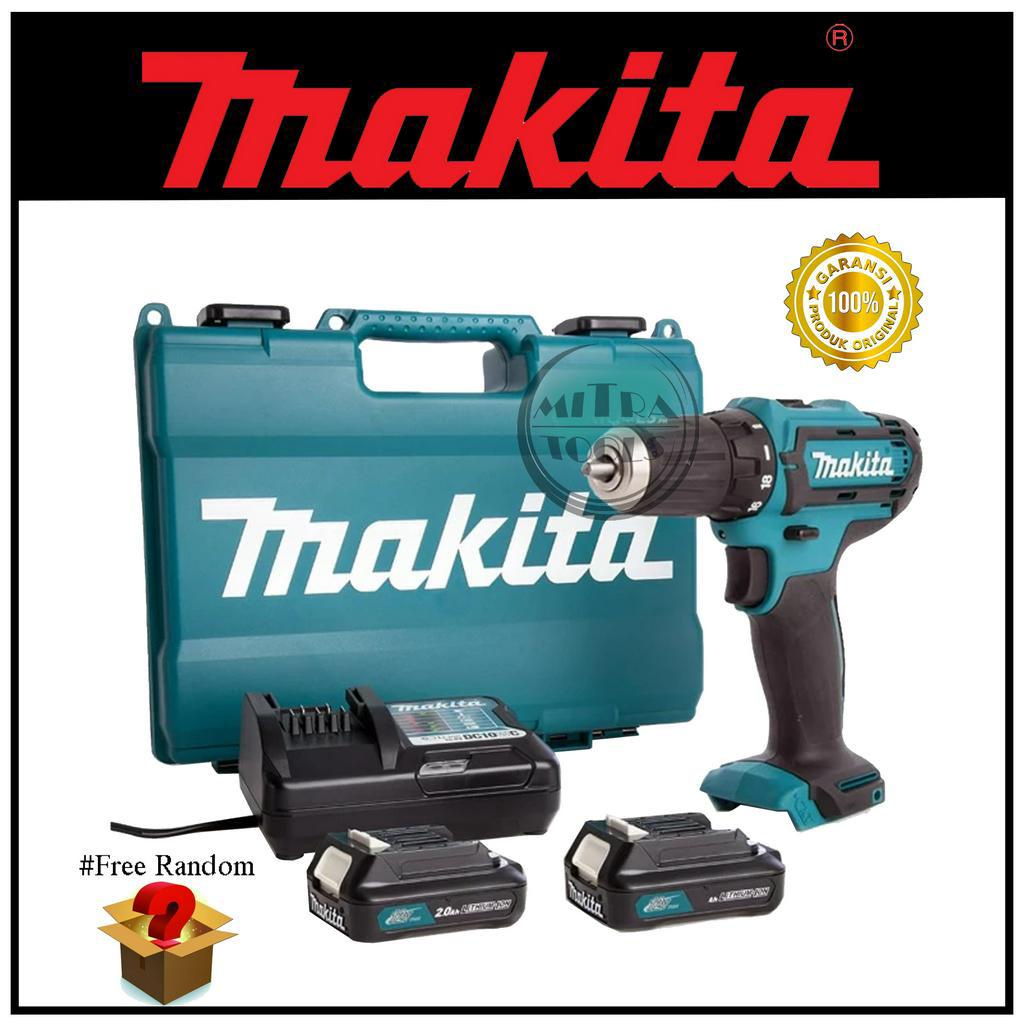 MAKITA DF 333 DWYE Mesin Bor Cas Cordless Driver Drill DF333DWYE DF-333-DWYE ORIGINAL
