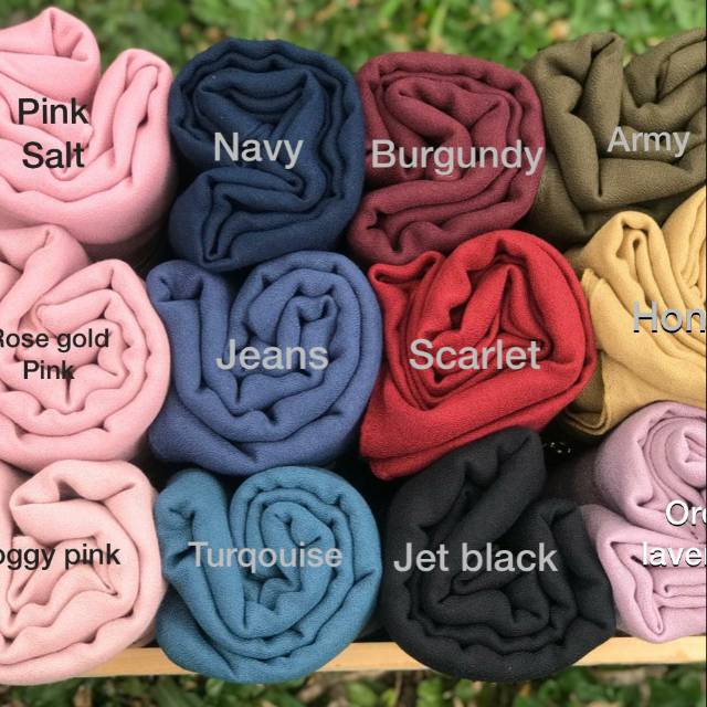 Basic voal crepe Rahina