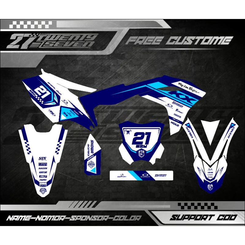 DECAL KX 250 DECAL KX 450