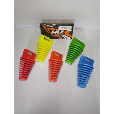 TUTUP KNALPOT KARET BESAR HUTECH ORI ORIGINAL HUTECH