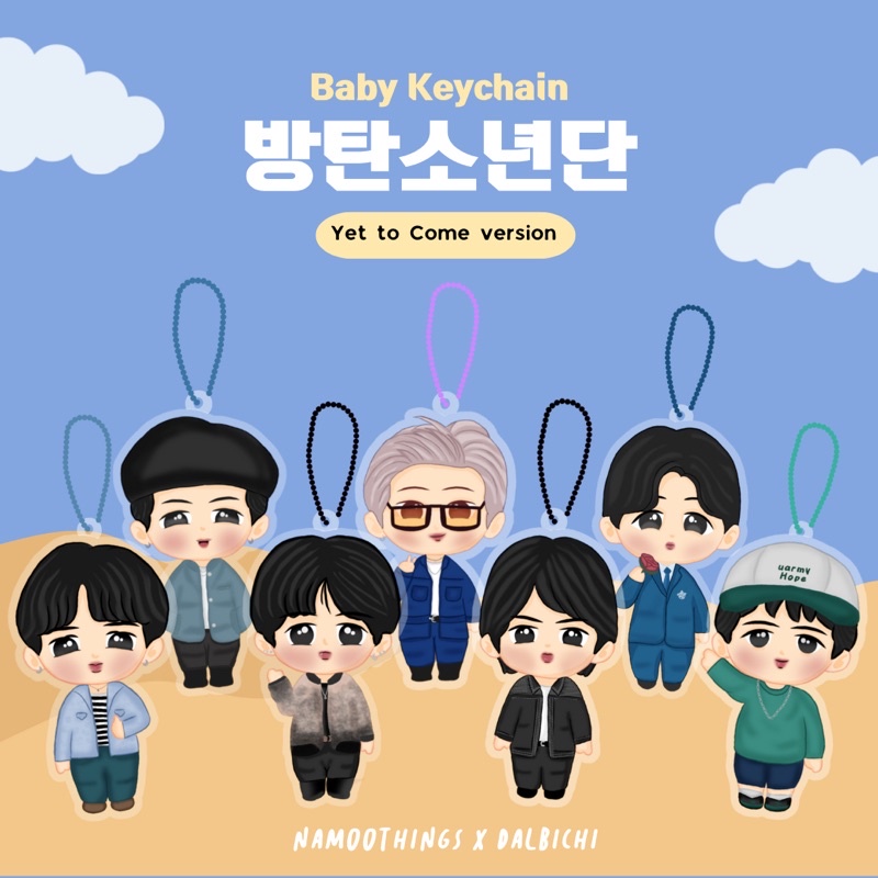 [READY STOCK] BTS Proof Keychain / Yet to Come Version / BTS Merch