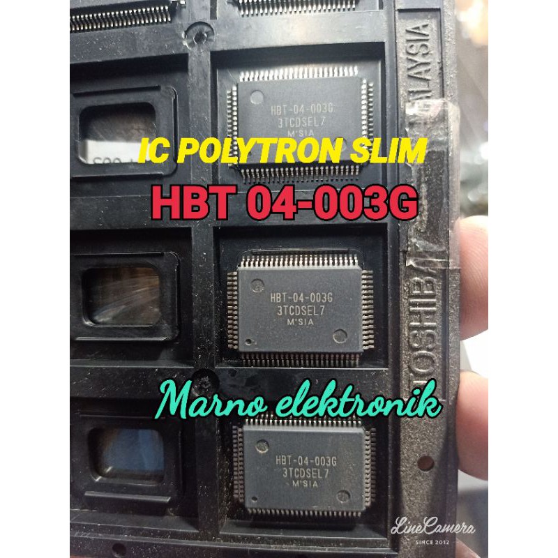 IC PROGAM TV TABUNG POLYTRON SLIM HBT04-003G IC CHIPSET HBT 04-003G IC TEMPEL HBT 04 003G BISA BUAT 