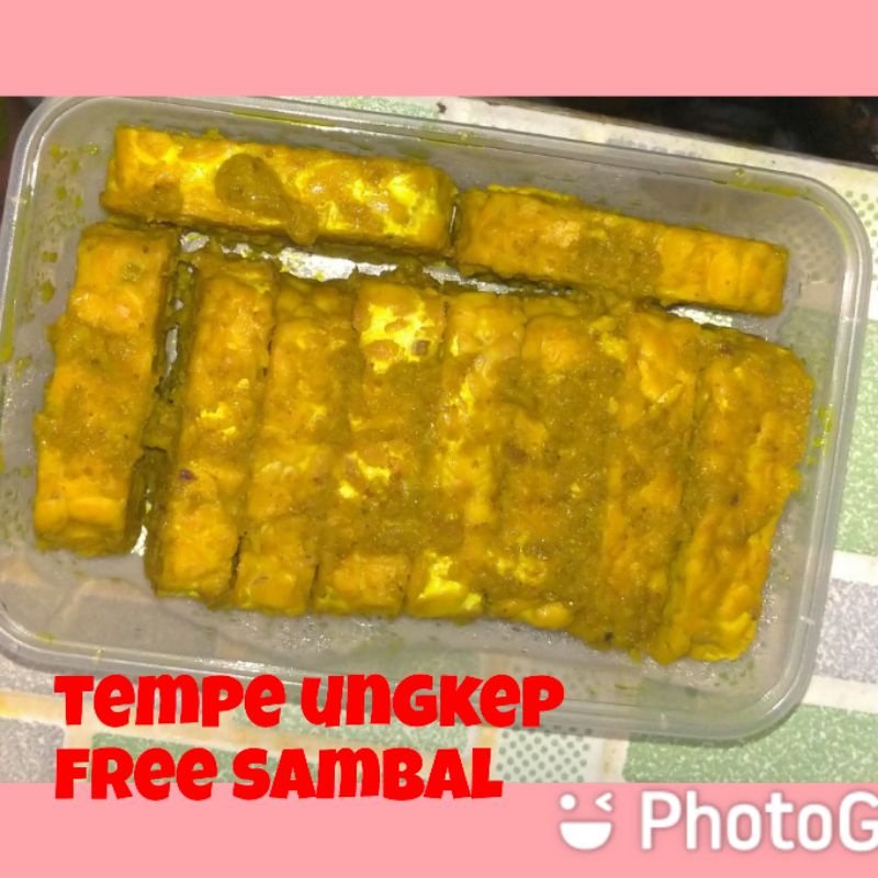 

TEMPE UNGKEP SIAP GORENG FREE SAMBAL