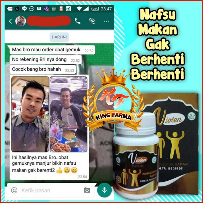 VIOLEN (suplemen gemuk)