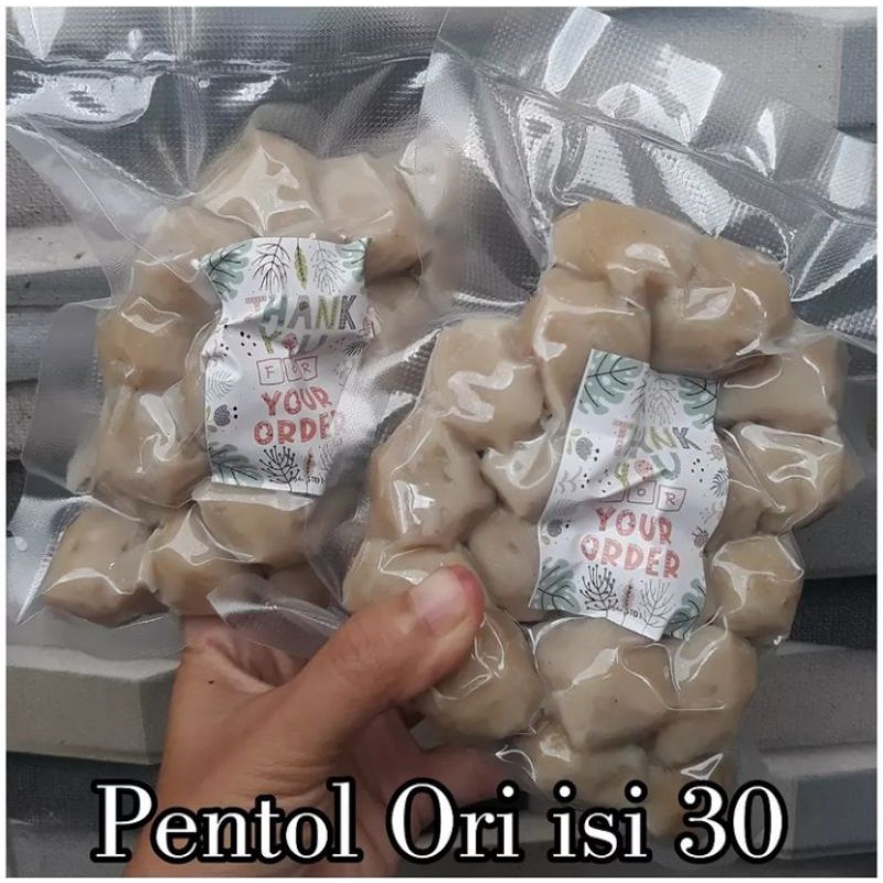 

(FROZEN) PENTOL HOMEMADE ENAKKK isi 30 dan 25 - pentol homemade murah
