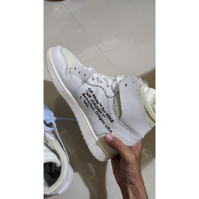 Nike Air Jordan 1 x off white NRG, Made in china