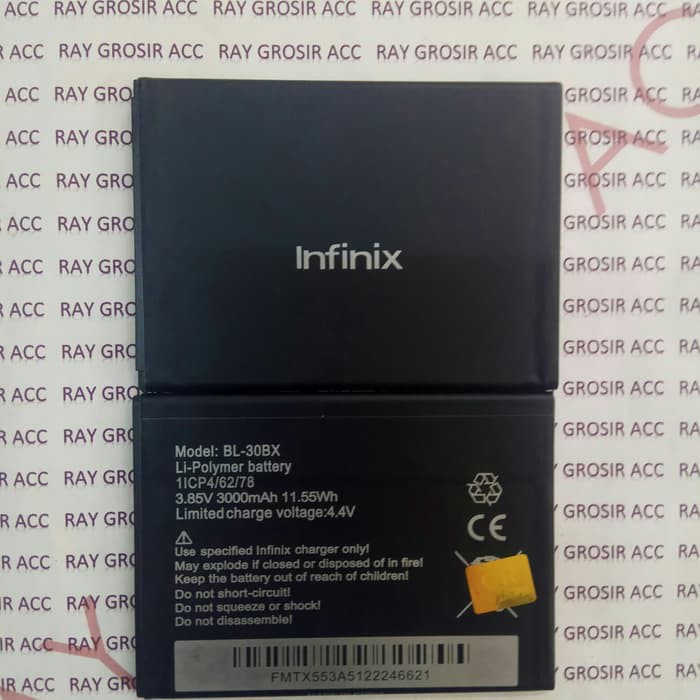 Baterai Original Infinix BL-30BX BL 30BX Hot 3S