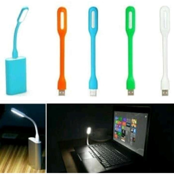 (RS)USB LED LIGHT LAMPU TIDUR BACA POWERBANK TERANG AWET