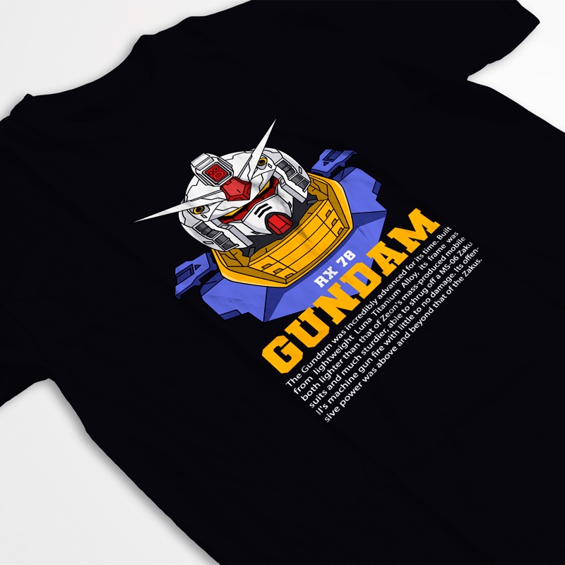 Kaos Gundam RX 78 / Merchandise Gundam Fan art / Totebag Gundam