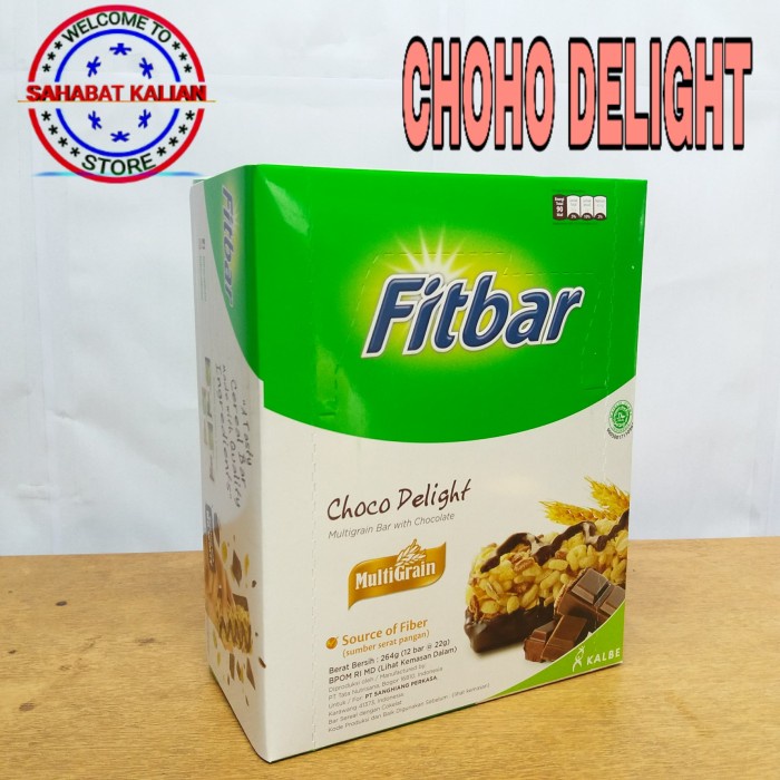 

COKELAT- FITBAR COKLAT MULTIGRAIN 22GR 1 BOX ISI 12 PCS -COKELAT.