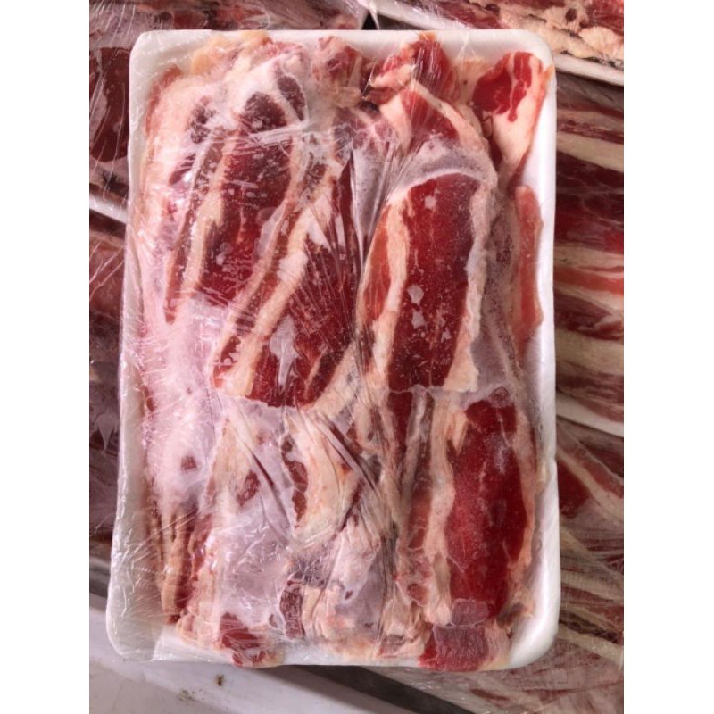 

beef slice lemak