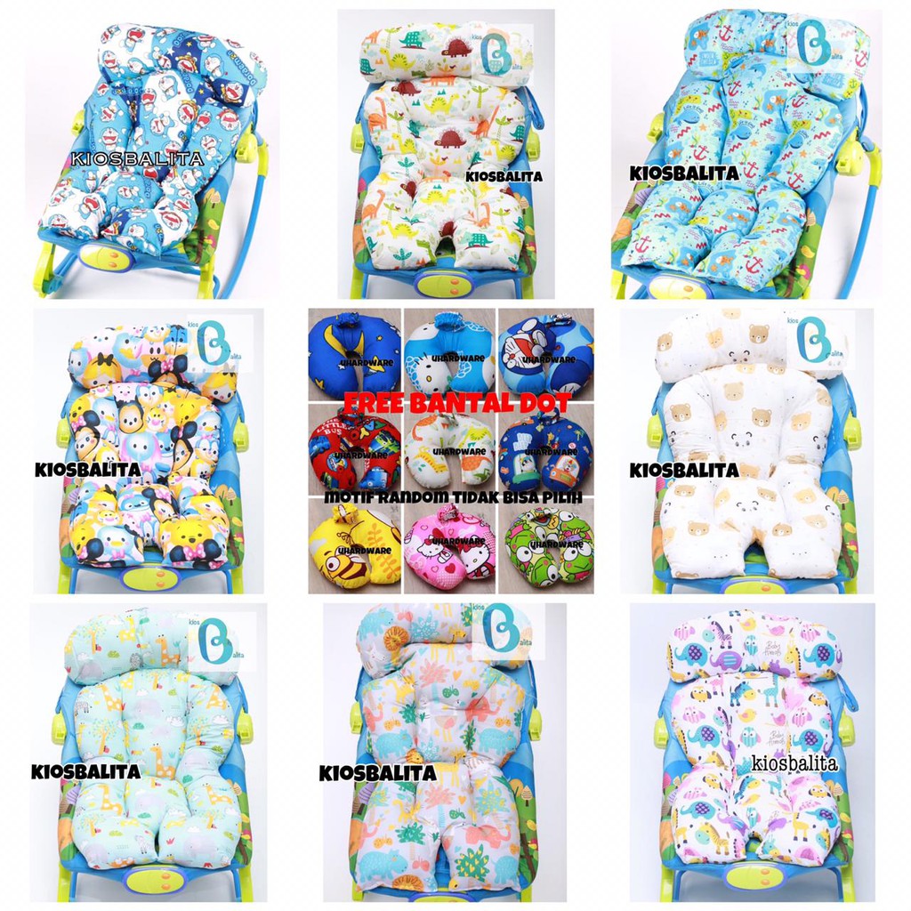 FREE BANTAL DOT!! ALAS STROLLER PREMIUM UNIVERSAL BISA SEMUA TYPE STROLLER / ALAS CAR SEAT BOUNCER