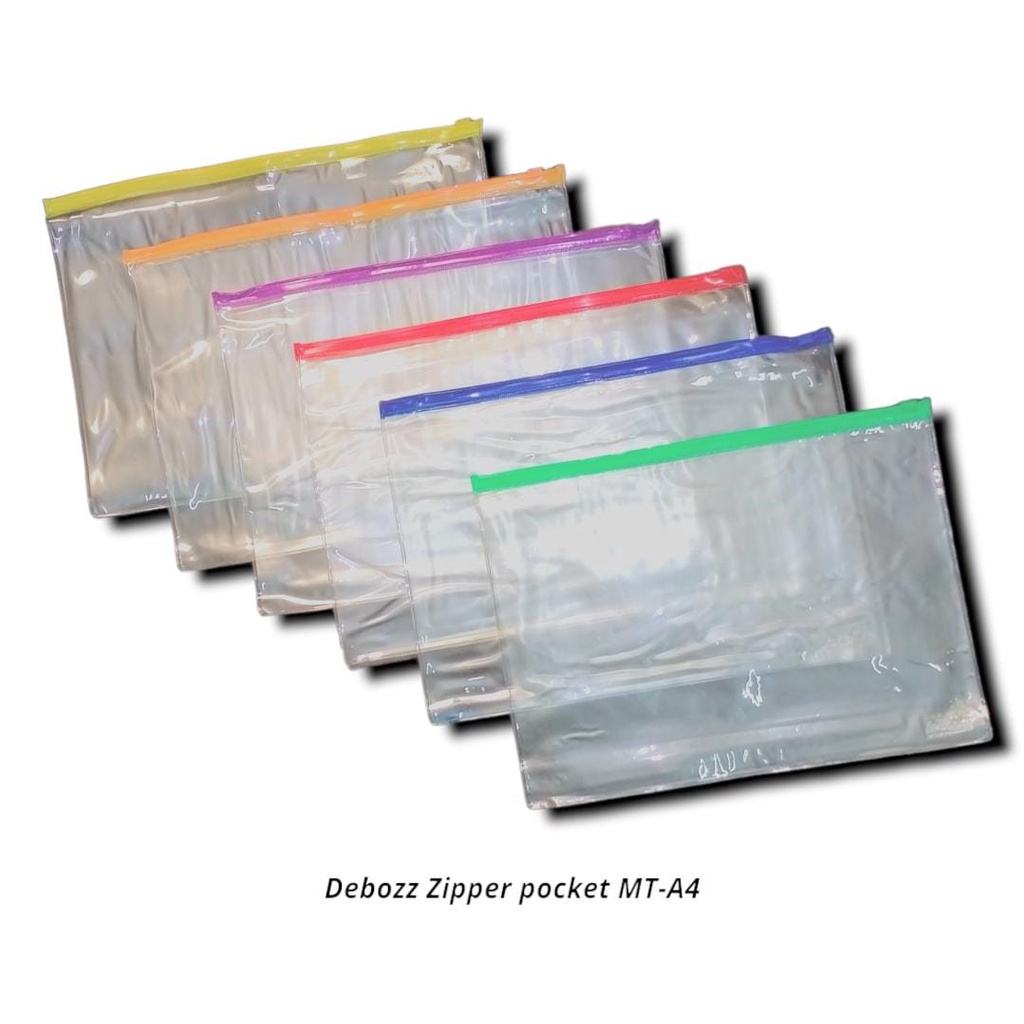 

MAP KLIP DOKUMEN FILE BAG PLASTIK ZIP BAG TRANSPARAN TEBAL A4