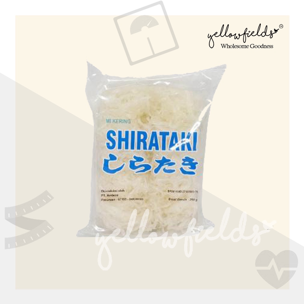 Mie Shirataki Kering Konnyaku 250gr | Dry Shirataki Noodle | diet halal sehat