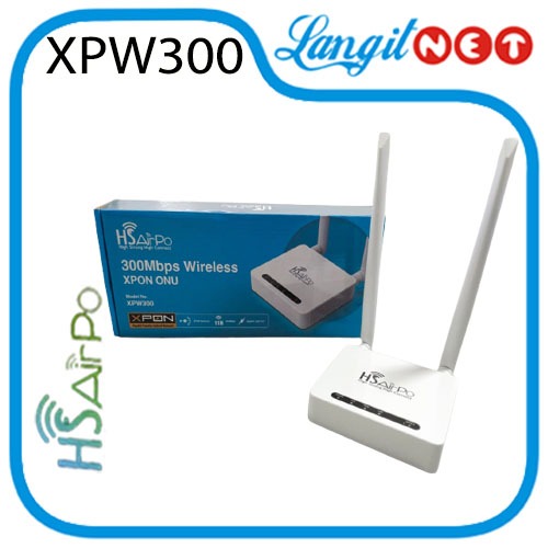 HSAIRPO XPW300 300Mbps wireless 1GE+WIFI 2.4 XPON ONU/ONT