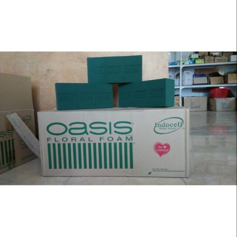 Floral Foam Basah / Floral foam/ florist bali / floral bunga / oasis / jual floral foam / busa bunga