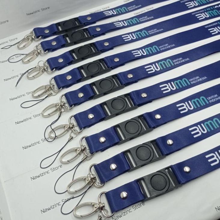 

JF0RWS GANTUNGAN ID CARD BUMN-LANYARD 2CM PRINTING BUMN ¢¢ ¡