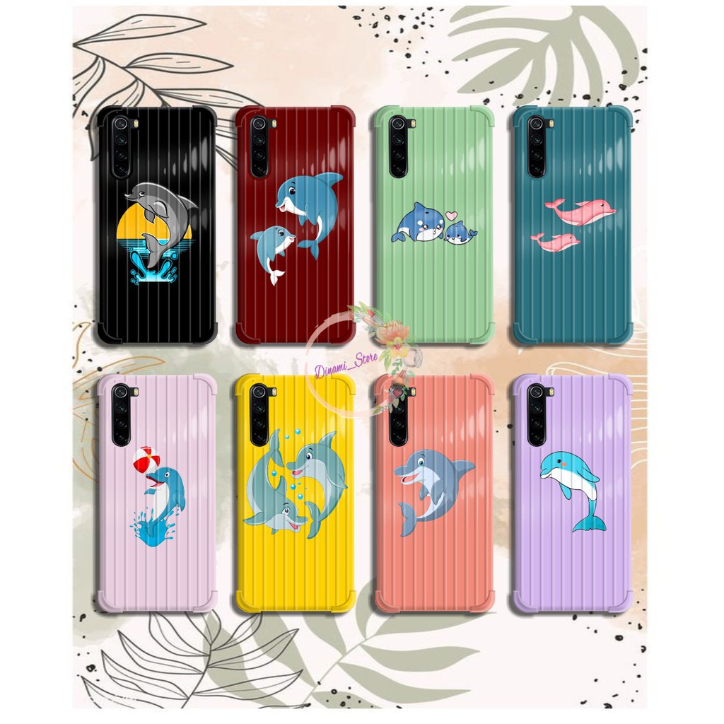 softcase Cute dolphin oppo samsung vivo xiaomi realme iphone all type DST245