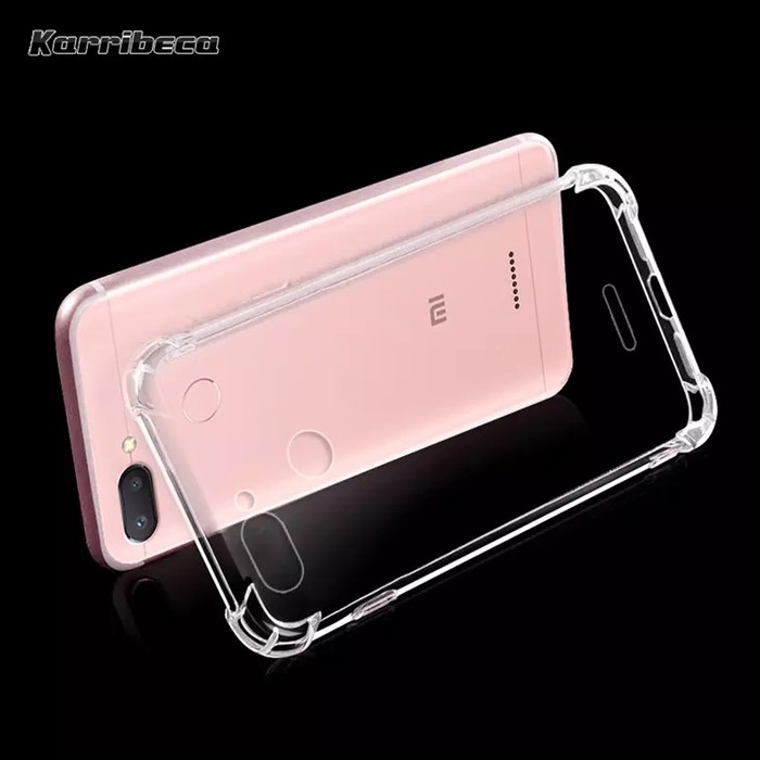 Anticrack Xiao Mi Redmi 6 Redmi 6 Pro Redmi Note 6 Pro Silikon Case Jelly Bening Lembut Transparan