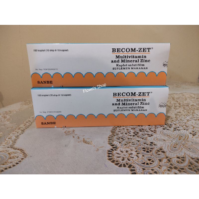 Becom Zet Multivitamin Box