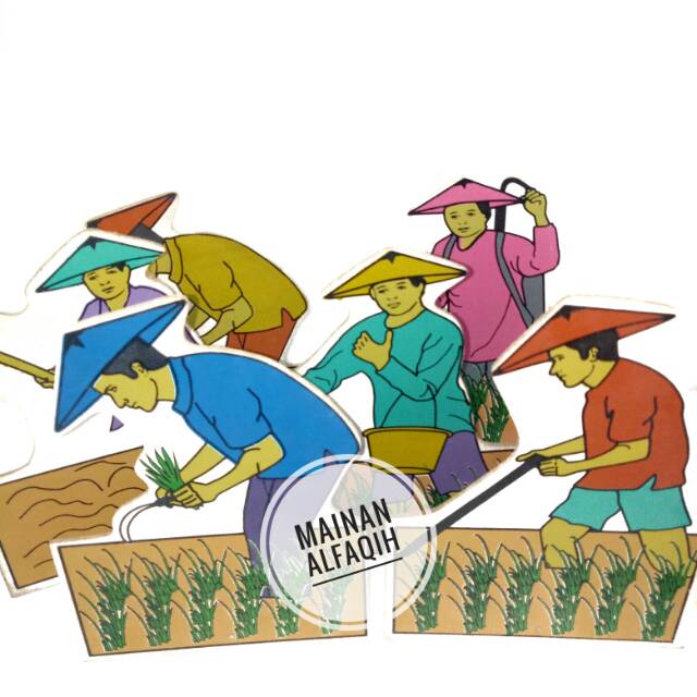 Alat Peraga Bertani- APE TK PAUD