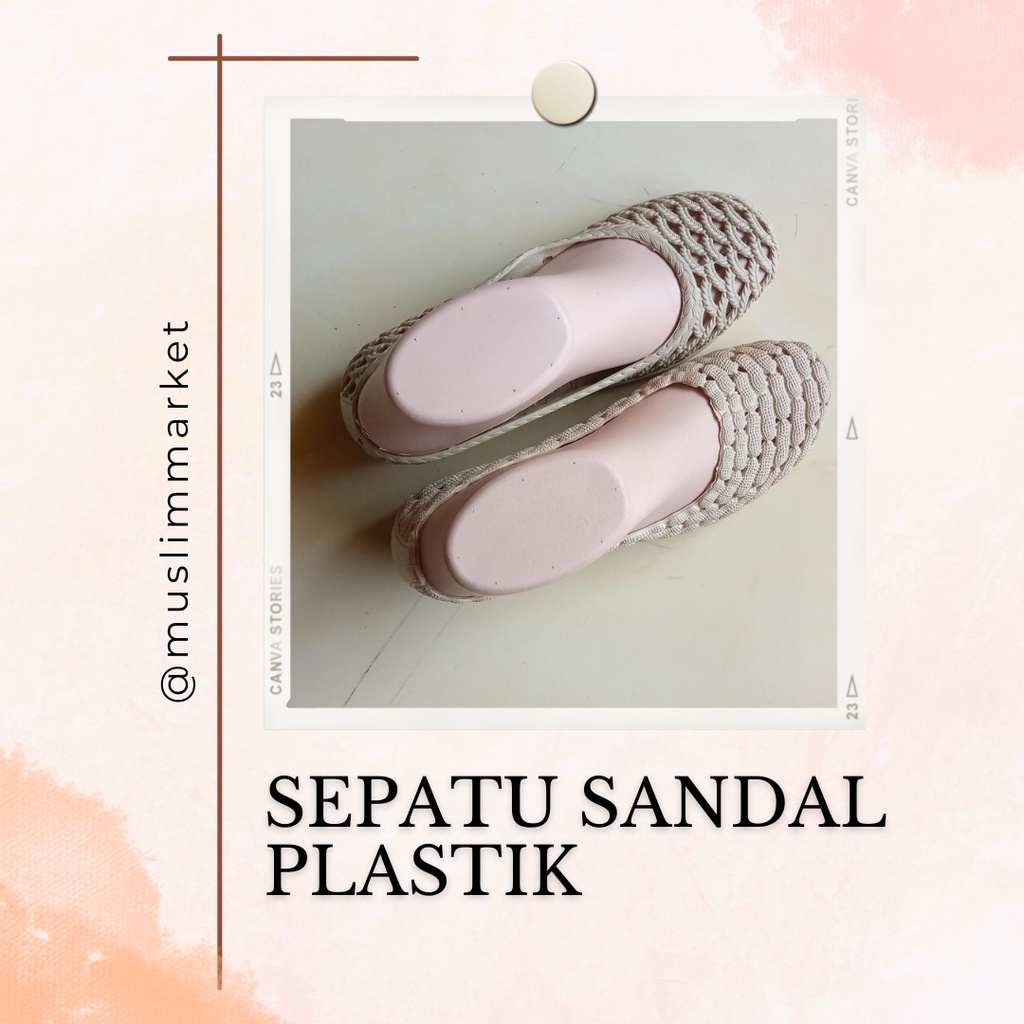 Sepatu Karet Plastik Wanita Import Murah Malang