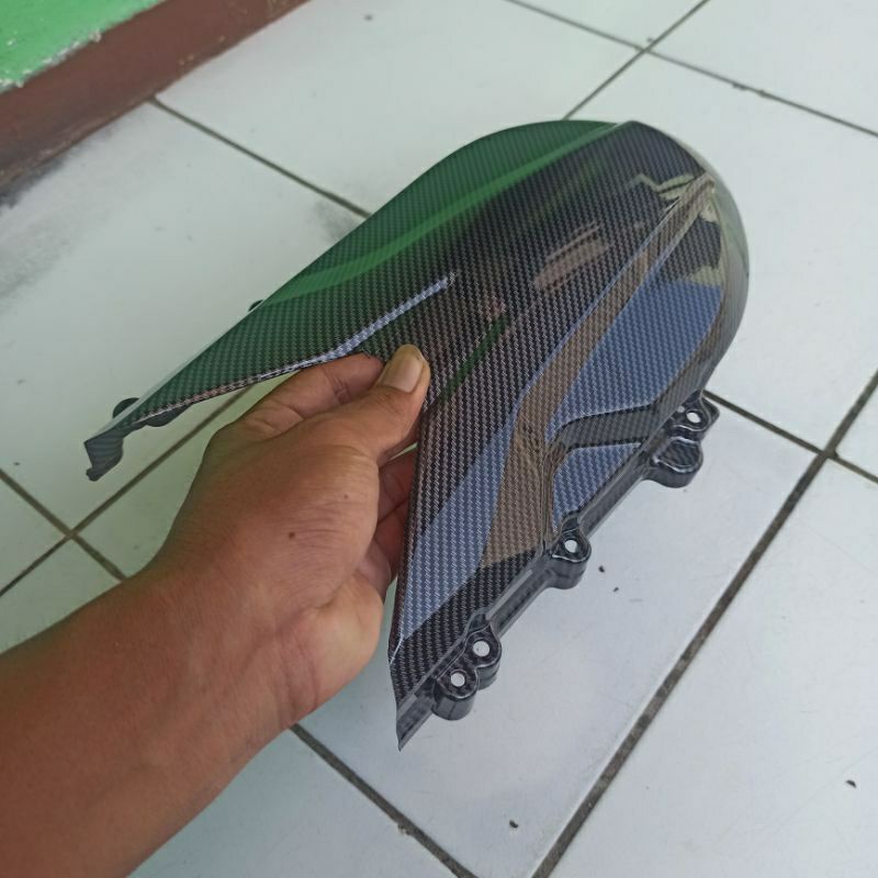 cover CVT dan Cover filter Carbon waterprinting honda BEAT DELUXE BEAT STREET 2020 2021 2022