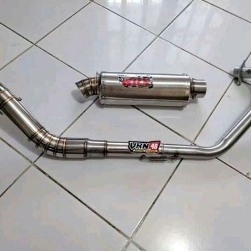 KNALPOT WRX OVAL VIXION CB SONIC SATRIA FU jupiter dll