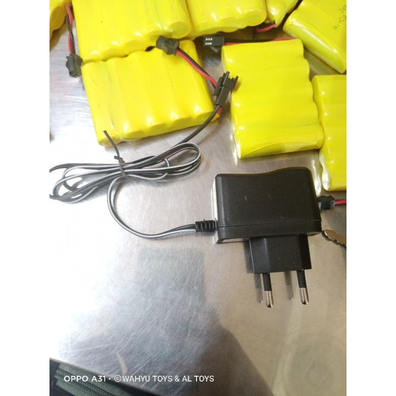 BATERAI MAINAN RC CAS 4.8VOL-6Vol 700mah